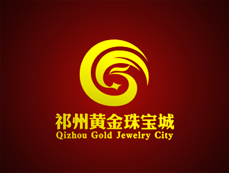 譚家強的祁州黃金珠寶城logo設計