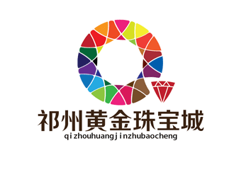 戈成志的祁州黃金珠寶城logo設計