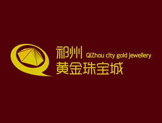 張遠杰的祁州黃金珠寶城logo設計