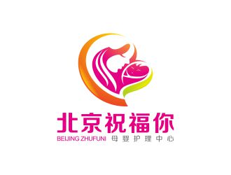 何嘉健的北京祝福你母嬰護(hù)理中心logo設(shè)計