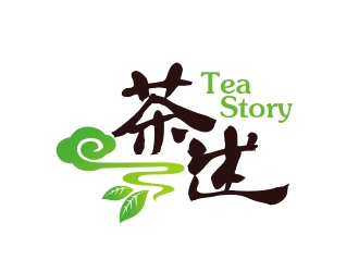 曾翼的茶述茶館茶社logo設(shè)計(jì)