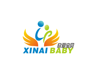 湯儒娟的xinaibaby  欣愛(ài)寶貝logo設(shè)計(jì)