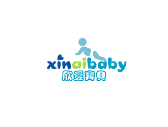 秦曉東的xinaibaby  欣愛寶貝logo設(shè)計(jì)