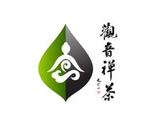 曉熹的觀音禪茶茶館logo設(shè)計(jì)