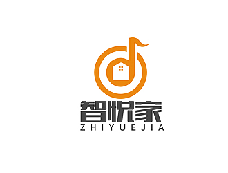 趙鵬的智悅家家庭音響音樂logo設(shè)計