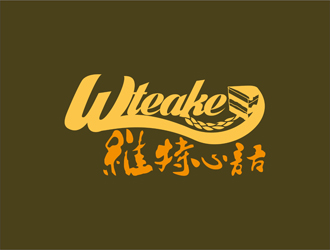 張順江的維特心語 wtcakelogo設(shè)計