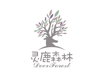 余亮亮的幽幽鹿鳴logo設(shè)計