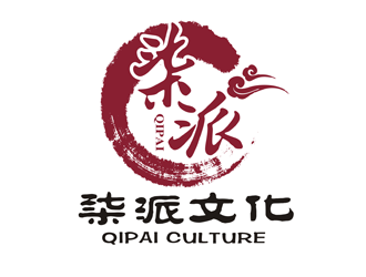 譚家強的上海柒派文化傳播有限公司（ SHANGHAI QIPAI CULTURE COMMUNICATIONlogo設計