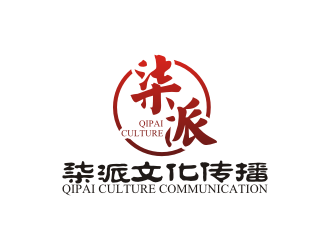 陳波的上海柒派文化傳播有限公司（ SHANGHAI QIPAI CULTURE COMMUNICATIONlogo設計