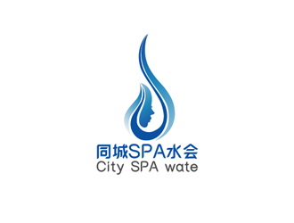 秦曉東的深圳市同城SPA水會logo設(shè)計