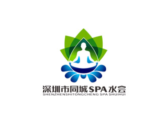 郭慶忠的深圳市同城SPA水會logo設(shè)計(jì)