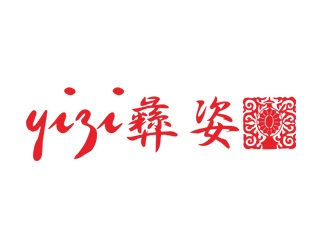 劉彩云的彝姿  YIZI 民族服飾logo設(shè)計