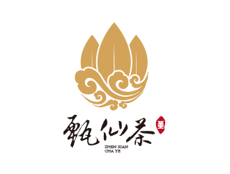 孫金澤的甄仙茶葉品牌logo設(shè)計