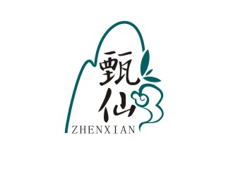 姜彥海的甄仙茶葉品牌logo設(shè)計(jì)