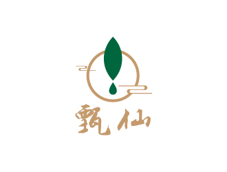 陳兆松的甄仙茶葉品牌logo設(shè)計