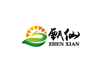 周金進(jìn)的甄仙茶葉品牌logo設(shè)計