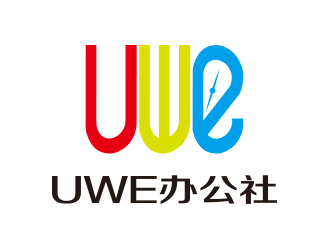 孫金澤的Uwe辦公社 聯(lián)合辦公創(chuàng)業(yè)logo設(shè)計(jì)