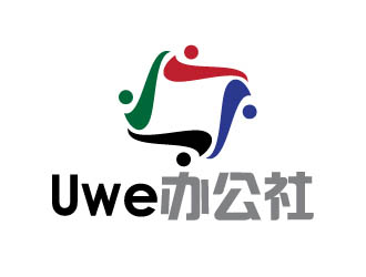 曉熹的Uwe辦公社 聯(lián)合辦公創(chuàng)業(yè)logo設(shè)計(jì)