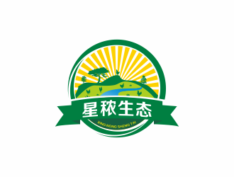 何嘉健的星秾生態(tài)山水logologo設(shè)計(jì)