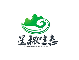 盛銘的星秾生態(tài)山水logologo設(shè)計(jì)