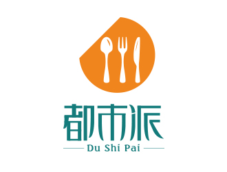 都市派外賣餐廳logo設(shè)計(jì)