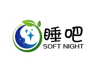 秦曉東的睡吧     soft nightlogo設(shè)計