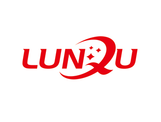 趙鵬的Lunqu英文字體logologo設計