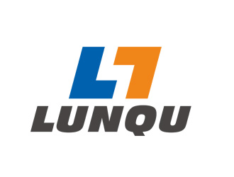 劉彩云的Lunqu英文字體logologo設計