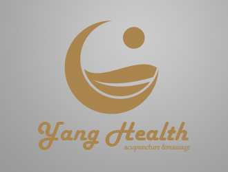 張華的Yang Health 養(yǎng)生按摩logologo設計