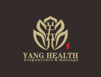 何嘉健的Yang Health 養(yǎng)生按摩logologo設(shè)計(jì)