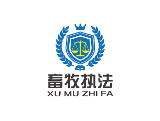 林穎穎的執(zhí)法logo徽章logo設計