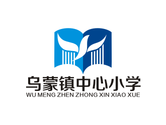 李泉輝的烏蒙鎮(zhèn)中心小學?；諛酥驹O計logo設計