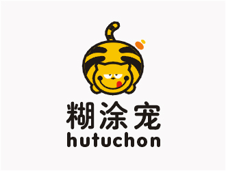 梁俊的糊涂寵 hutuchonlogo設(shè)計(jì)