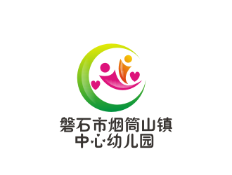 李泉輝的磐石市煙筒山鎮(zhèn)中心幼兒園logo設(shè)計(jì)