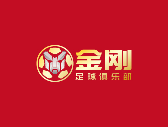 周金進的青島金剛足球俱樂部徽章logo設計logo設計