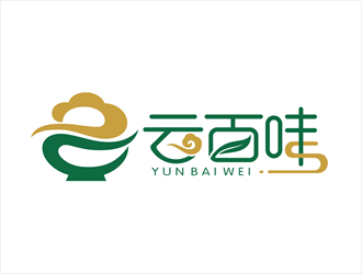 唐國(guó)強(qiáng)的云百味快餐店祥云logologo設(shè)計(jì)