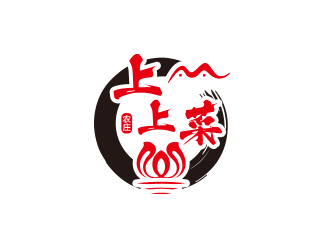 孫金澤的上上菜農(nóng)莊民宿logo設(shè)計