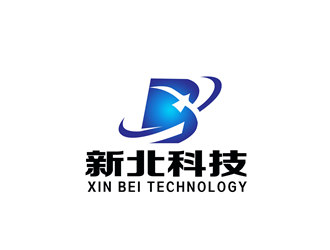 朱兵的新北科技科研教育型公司logologo設(shè)計