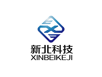 秦曉東的新北科技科研教育型公司logologo設(shè)計(jì)