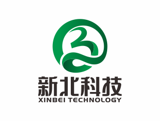 何嘉健的新北科技科研教育型公司logologo設(shè)計