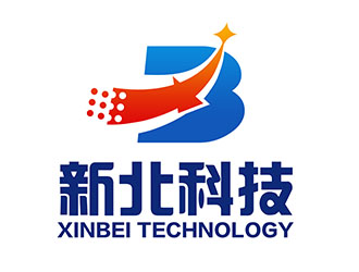 潘樂的新北科技科研教育型公司logologo設(shè)計