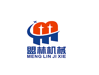 盛銘的上海盟林機(jī)械有限公司logo設(shè)計(jì)