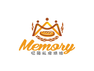 周金進(jìn)的Memory 憶萌私房烘焙對(duì)稱商標(biāo)設(shè)計(jì)logo設(shè)計(jì)