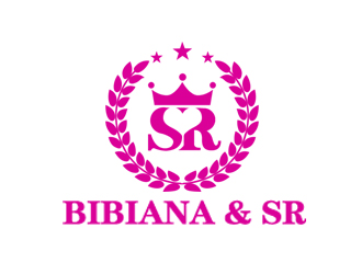 余亮亮的Bibiana & SR 化妝品logologo設計