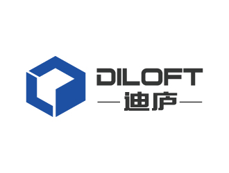 楊勇的迪廬；DILOFT 對稱標志logo設計