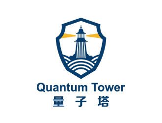 黃安悅的Quantum Tower 量子塔，對(duì)稱平衡圖形logo設(shè)計(jì)