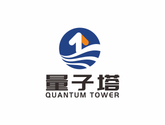 湯儒娟的Quantum Tower 量子塔，對稱平衡圖形logo設(shè)計