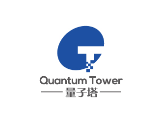 楊勇的Quantum Tower 量子塔，對(duì)稱平衡圖形logo設(shè)計(jì)