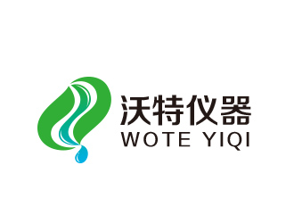 黃安悅的沃特儀器（昆山）有限公司logo對稱logo設計