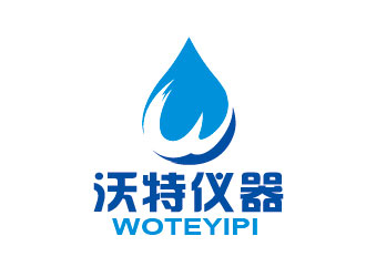 李賀的沃特儀器（昆山）有限公司logo對稱logo設計